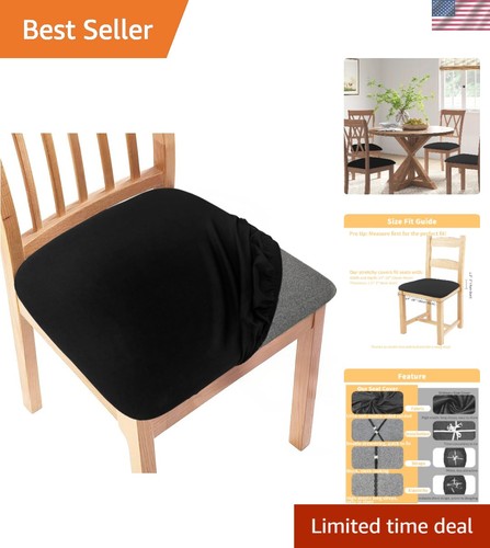 Pcs black stretchy chair - pcs,
