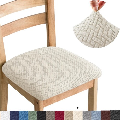 Stretch jacquard dining chair - dining,