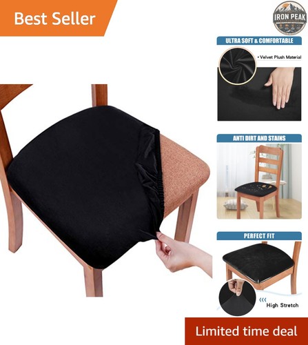 Velvet seat covers for - velvet, dining