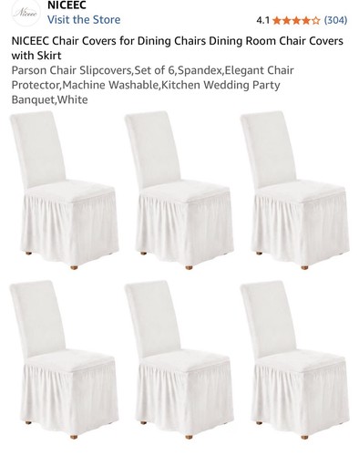 Niceec chair covers - chair, dining
