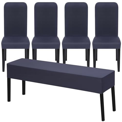 Pcs stretch dining chair - 5,