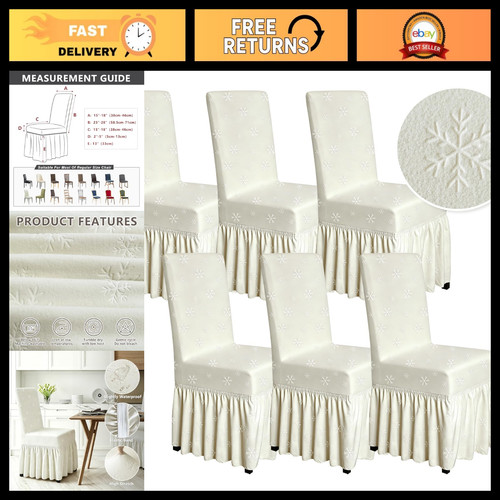 Stretch chair covers set 6 - covers, of