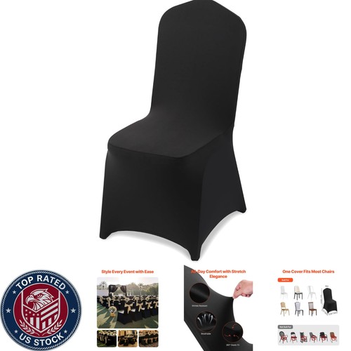 Stretchable black 100pcs - black,